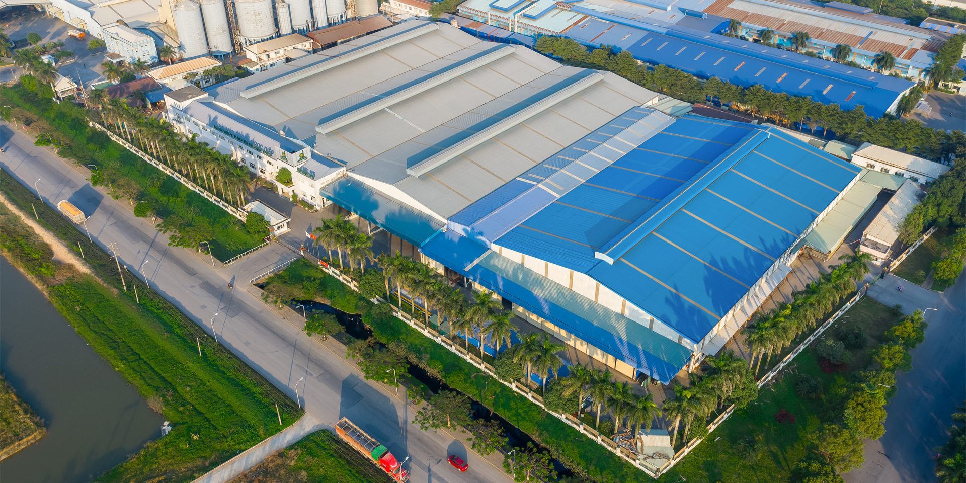 Toàn cảnh Nhà máy Ngọc Diệp tại KCN Phố Nối A, Hưng Yên