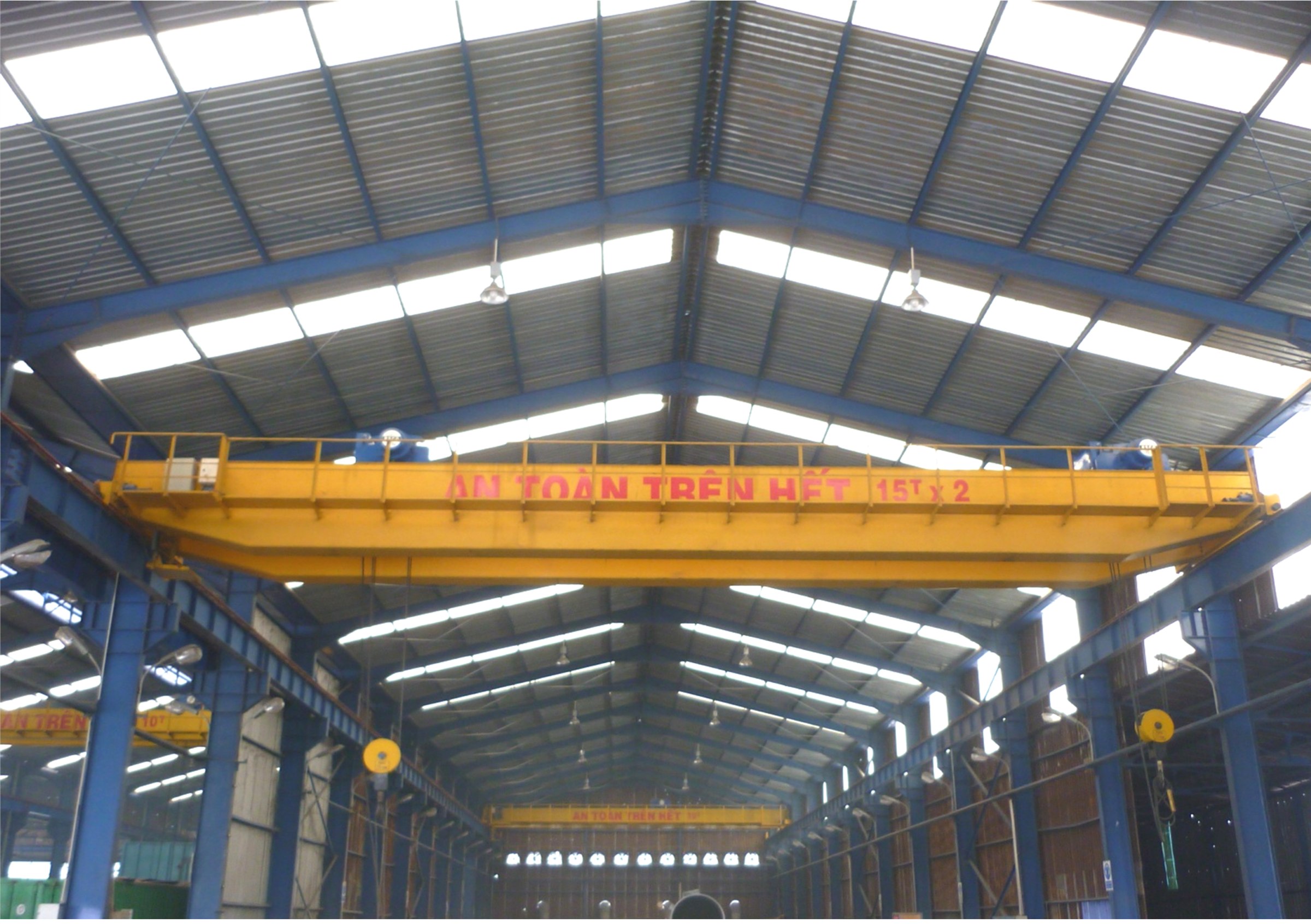 Cầu trục nâng hạ trong nhà xưởng KECEN